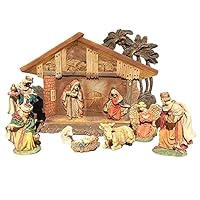 クリスマス　降誕場面　Pesebre キリスト誕生 2394 Amazon.co.jp: 7インチ フィギュア リアルライフ・キリストの